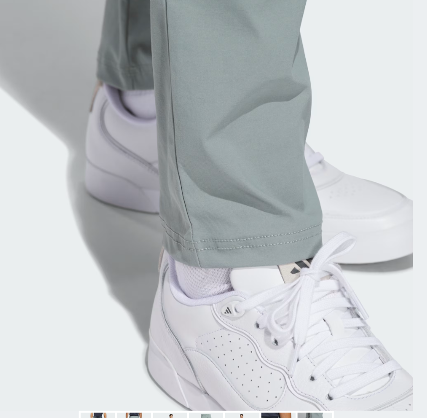 adidas Ultimate365 5 Pocket Golf Trousers Silver Green Various Sizes *BRAND NEW*