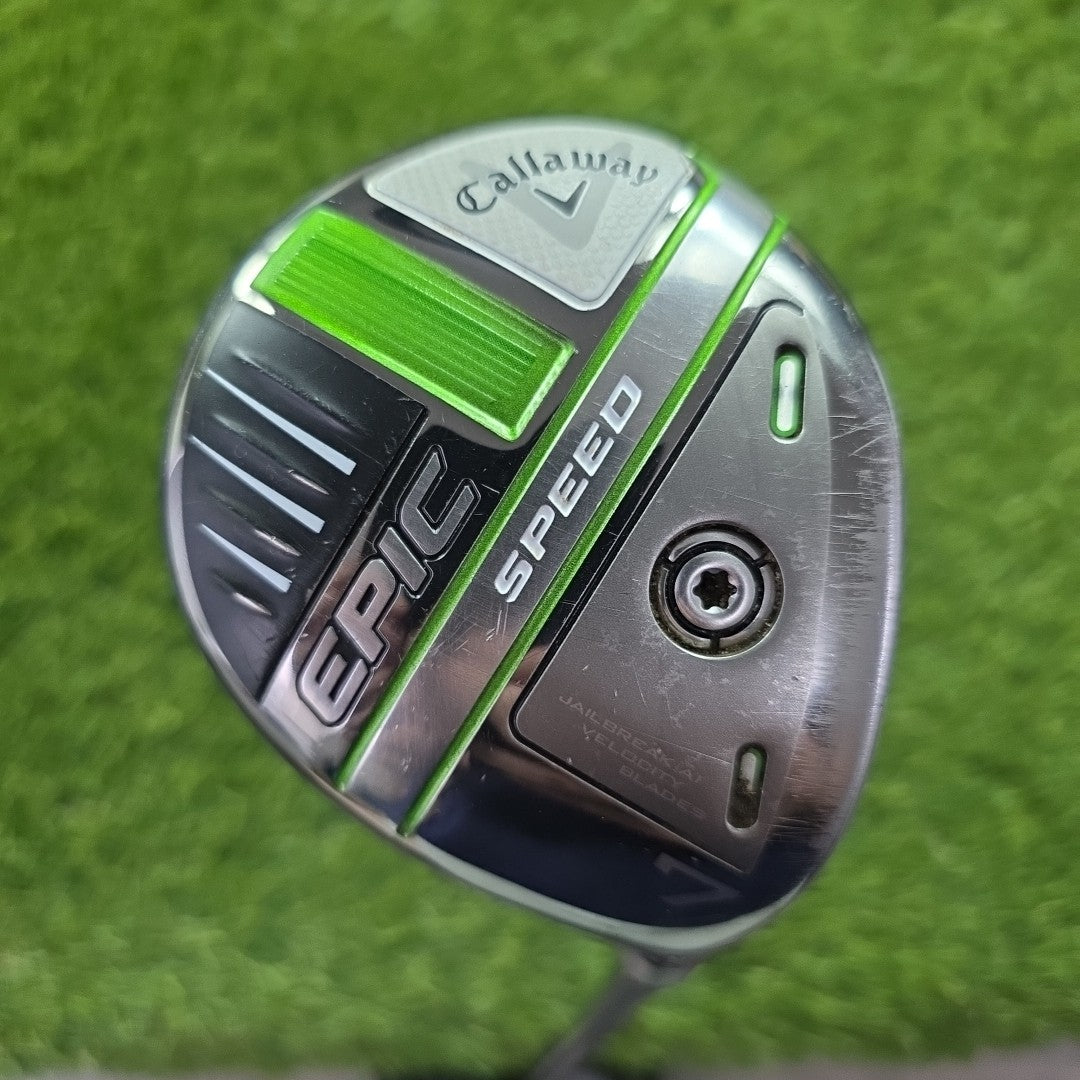 Callaway Epic Speed 7 Wood 21 Degree Hzrdus Smoke 5.5 Regular Flex Shaft