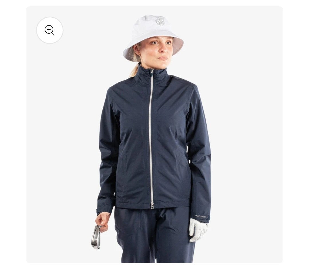 Galvin Green Ladies Alice Gore-Tex Golf Jacket Navy UK L *BRAND NEW*