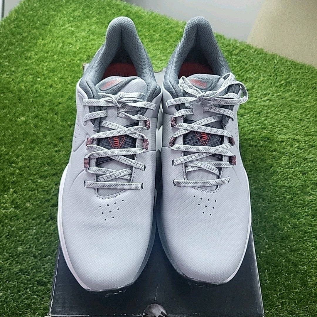 Under Armour Drive Pro Wide Golf Shoes Grey/Grey UK 8.5 *BRAND NEW*