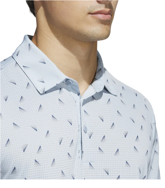 adidas Ultimate365 Printed Mesh Mens Golf Polo Shirt 2025 UK MEDIUM - JF9003