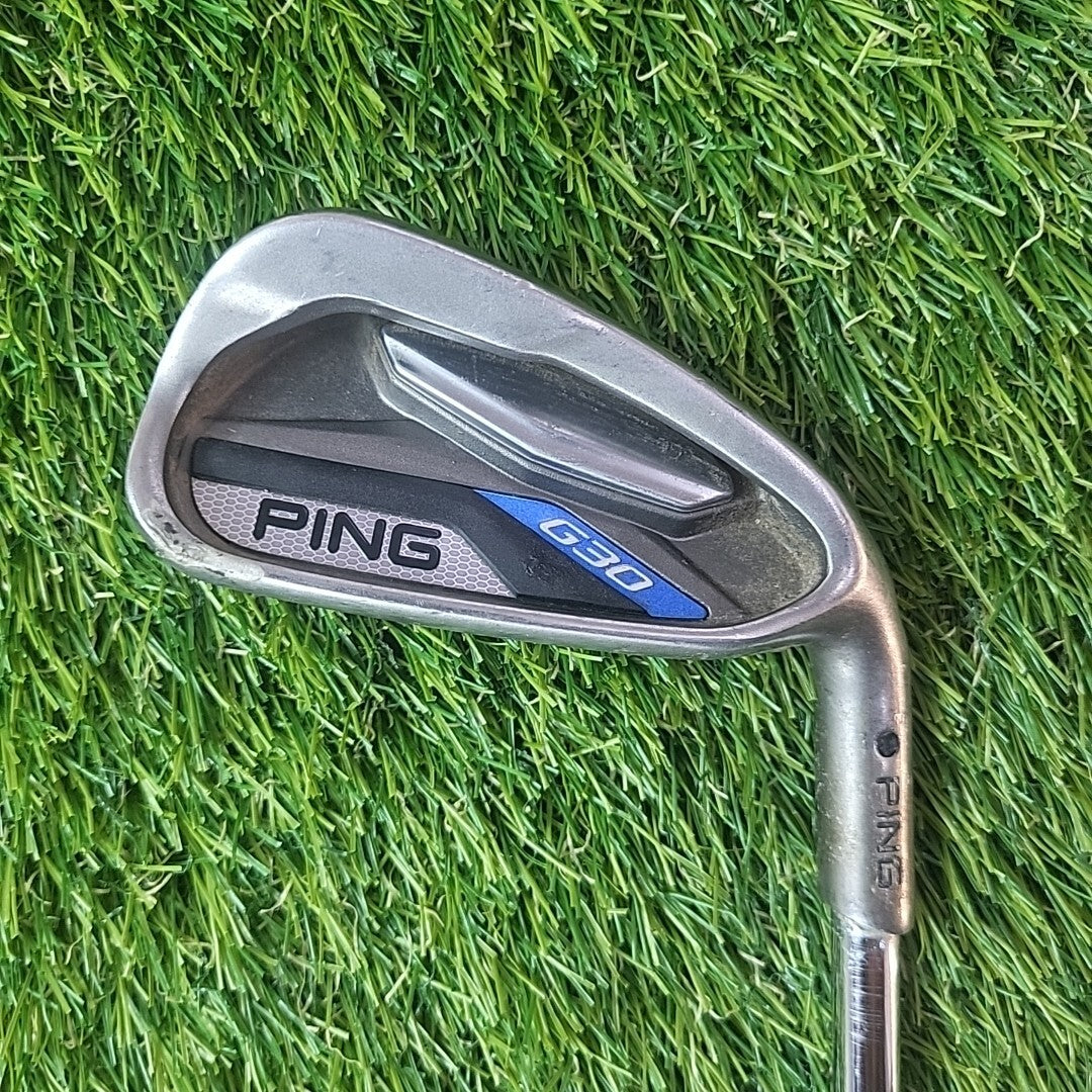 Ping G30 6 Iron Black Dot AWT Stiff Flex Shaft Retro Spec