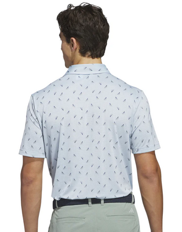 adidas Ultimate365 Printed Mesh Mens Golf Polo Shirt 2025 UK MEDIUM - JF9003