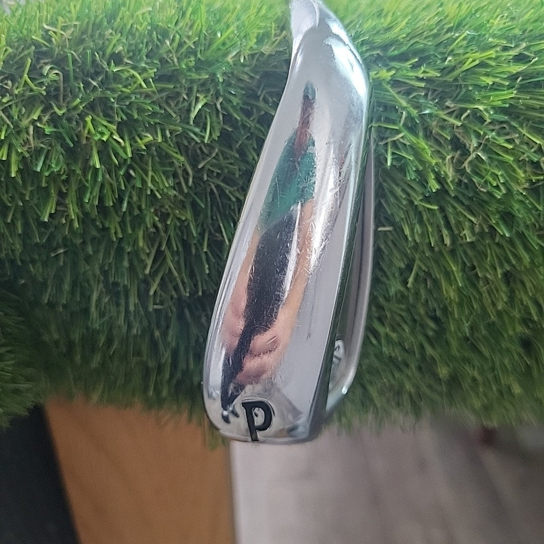 Wilson D9 Forged Pitching Wedge KBS $-Taper Lite Stiff Flex Black Shaft Midsize