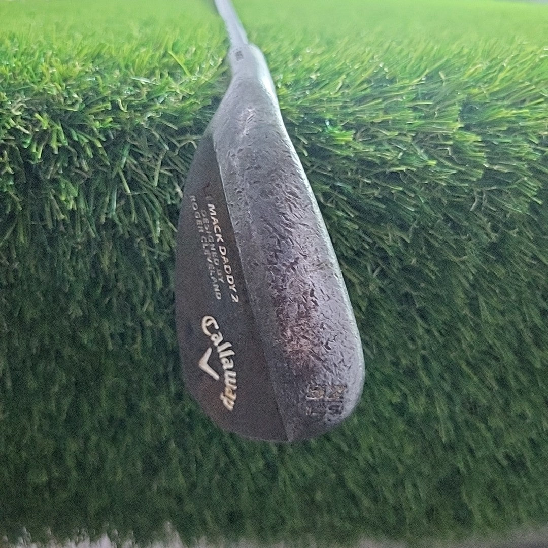 Callaway Mack Daddy 2 Gap Wedge 52 Degree Onyx Regular Flex Graphite Shaft *L/H*