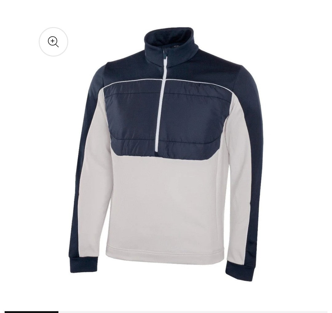 Galvin Green Douglas Insulating Golf Mid Layer Cool Grey/Navy Mens SIZE XXL NEW 