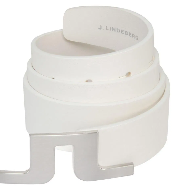J Lindeberg Bridger Belt SS2025 Navy & White Available *BRAND NEW*