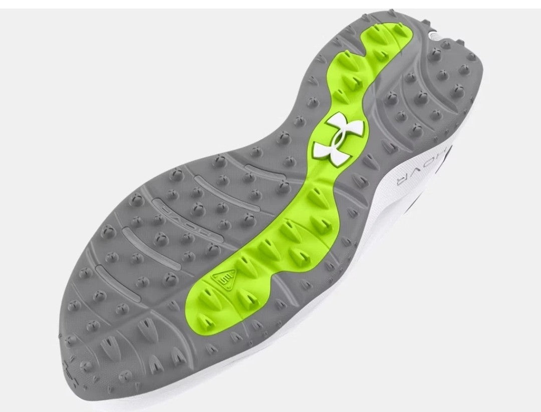 Under Armour Drive Pro SL Wide Golf Shoes White/White UK 10 *BRAND NEW*