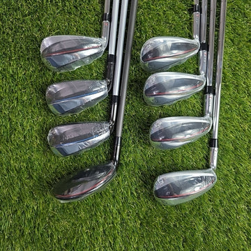 Cobra T Rail 2023 Iron Set 5H + 6-PW + GW + SW Left Handed *BRAND NEW*