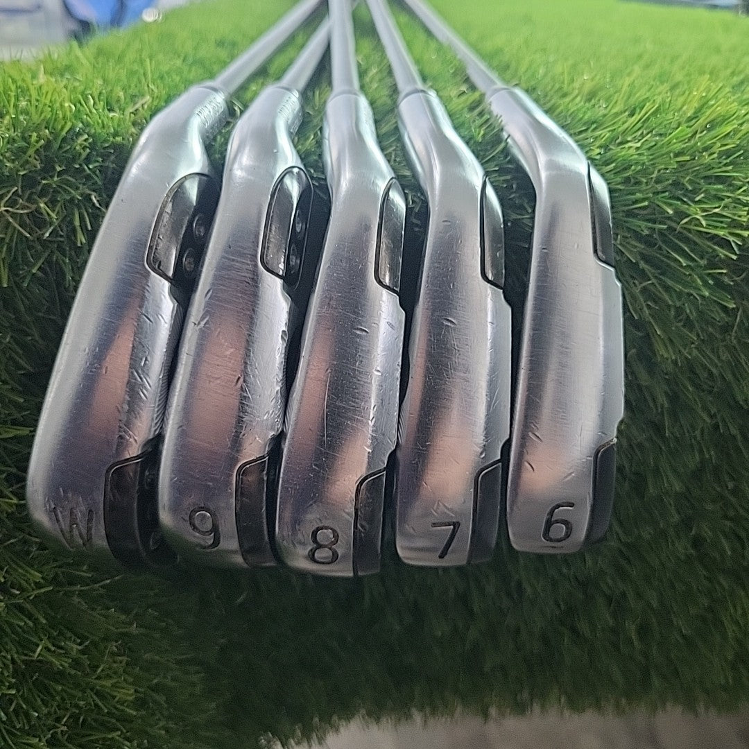 PXG 0311P Gen 5 Iron Set 6-PW KBS TGI 80 Stiff Flex Graphite Shafts