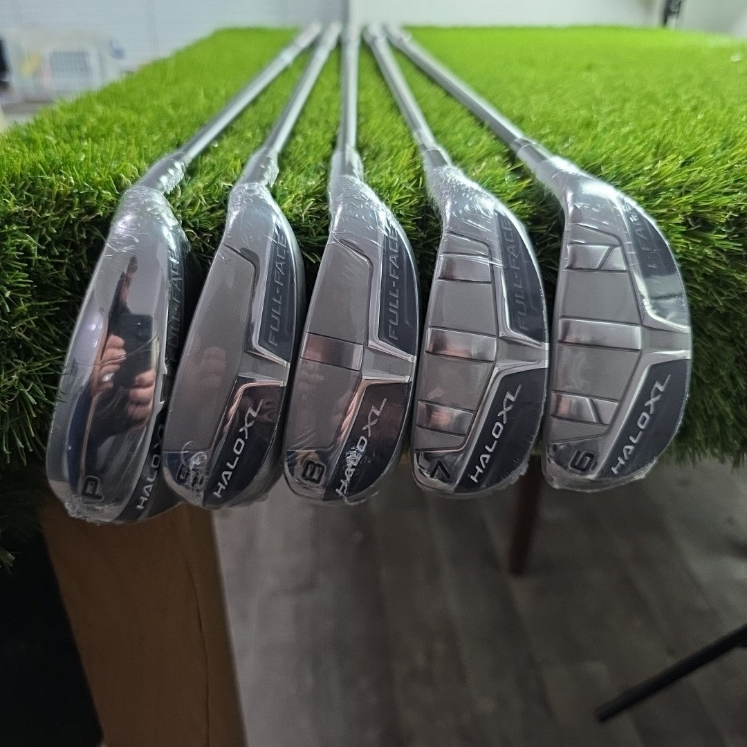 Cleveland XL Halo Full Face Iron Set 6-PW Helium 601 F3 Regular Flex *BRAND NEW*