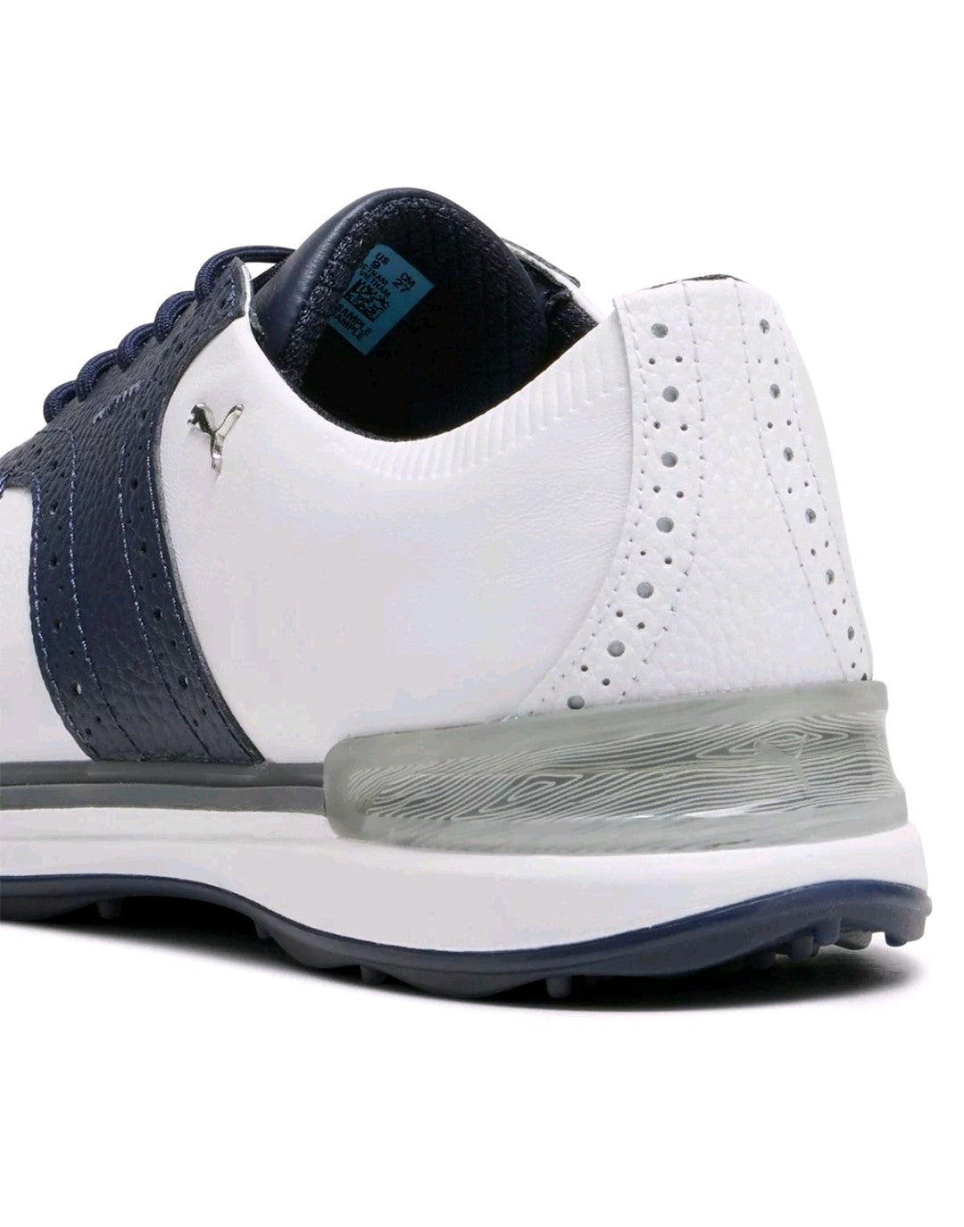 Puma Avant Spikeless Golf Shoes White/Blue UK 8.5 *BRAND NEW*