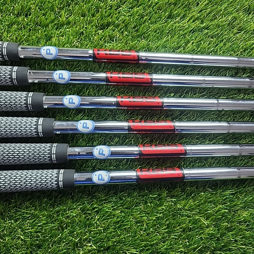 Titleist T150 Iron Set 5-PW Tour V 120 Extra Stiff PURED SHAFTS Midsize Grips 
