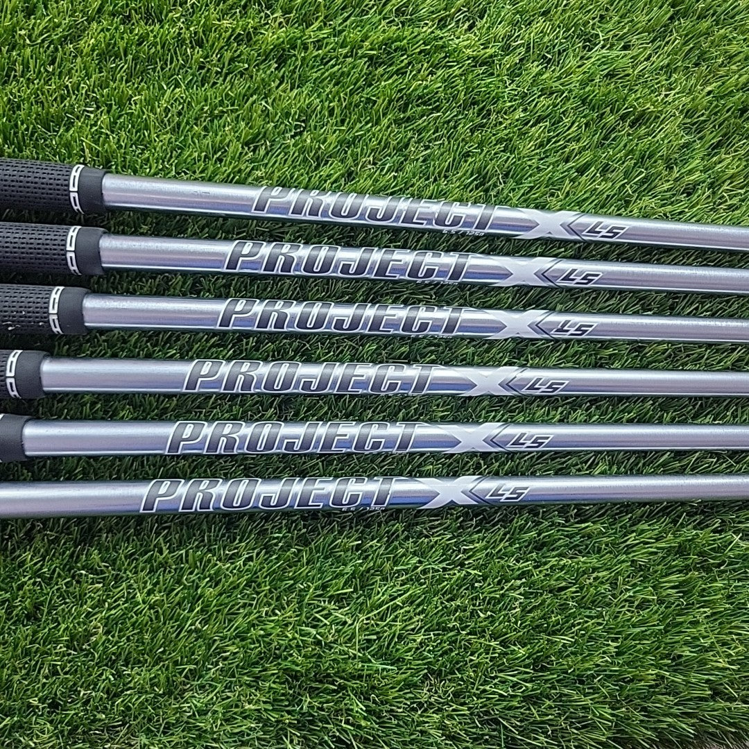Titleist T100 2023 Iron Set 5-PW Project X 125g 6.5 Extra Stiff *LEFT HANDED*