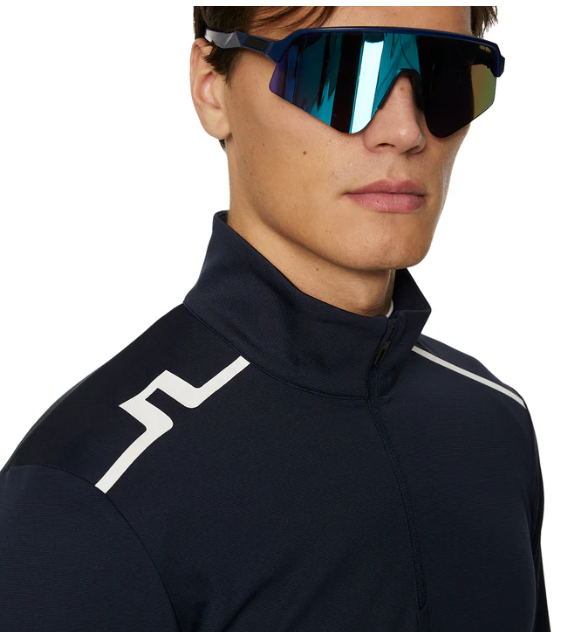 J.Lindeberg Golf Leon Mid Layer SS25 Navy