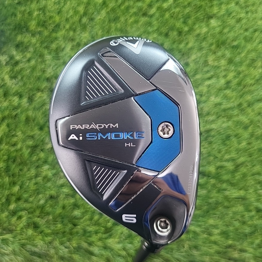 Callaway Paradym Ai Smoke HL 6 Hybrid 27 Degree Cypher Senior Flex Shaft