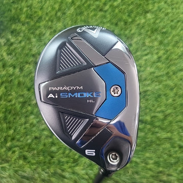 Callaway Paradym Ai Smoke HL 6 Hybrid 27 Degree Cypher Senior Flex Shaft