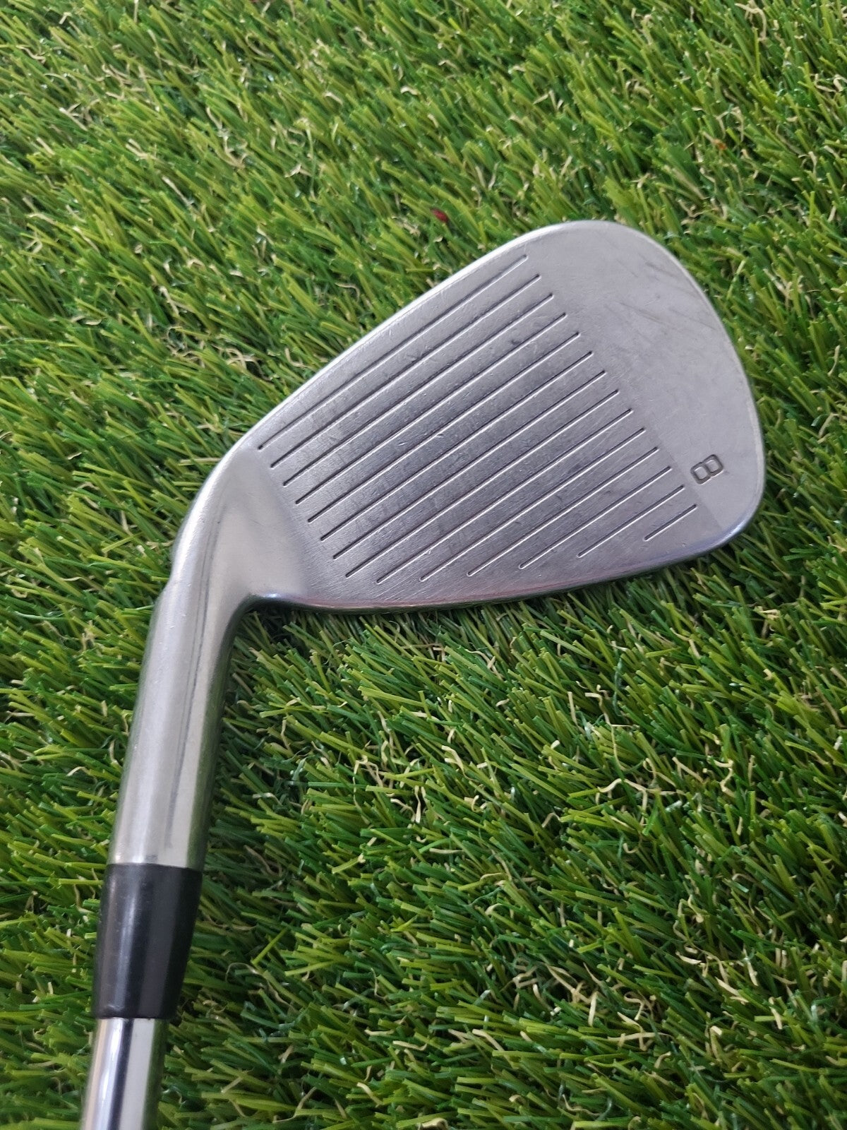 Ping E1 I Series 8 Iron Black Dot CFS Distance Stiff Flex Steel Shaft