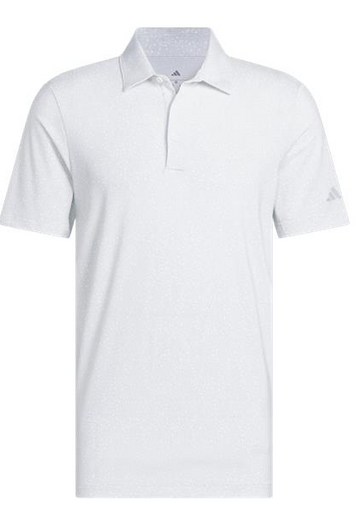 adidas Gents Ultimate365 Mini Bunker Polo Shirt White - Wonder Blue JN9134