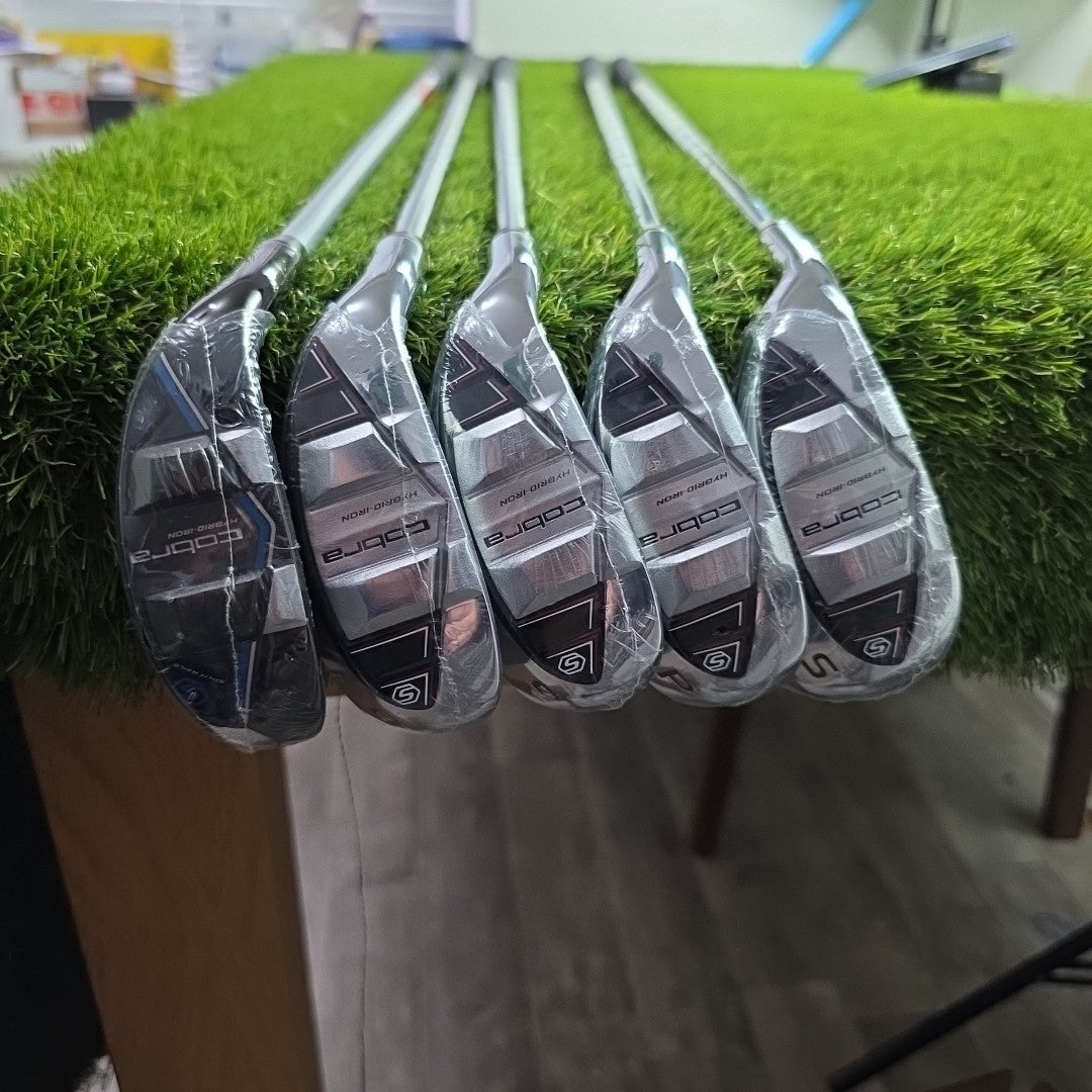 Cobra T Rail 2023 Iron Set 7-PW + SW Left Handed *BRAND NEW*