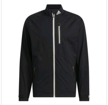 Adidas Rain.RDY Full Zip Waterproof Golf Jacket Black HN4128 Size M *BRAND NEW*