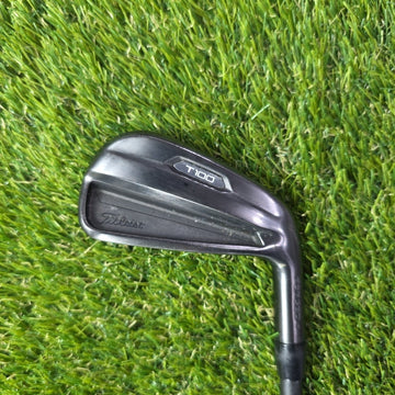 Titleist T100 Black 4 Iron UPGRADED La Golf A Series Low 105i-4 Stiff Flex Shaft
