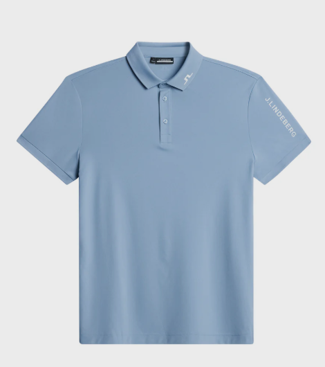 J Lindeberg Tour Tech Golf Polo Shirt Rain Washed SIZE XL