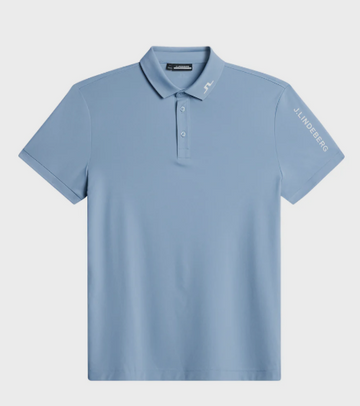 J Lindeberg Tour Tech Golf Polo Shirt Rain Washed SIZE XL