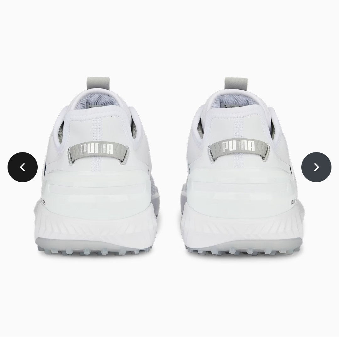 Puma Ignite Elevate Golf Shoes White/Silver UK 9.5 *BRAND NEW*