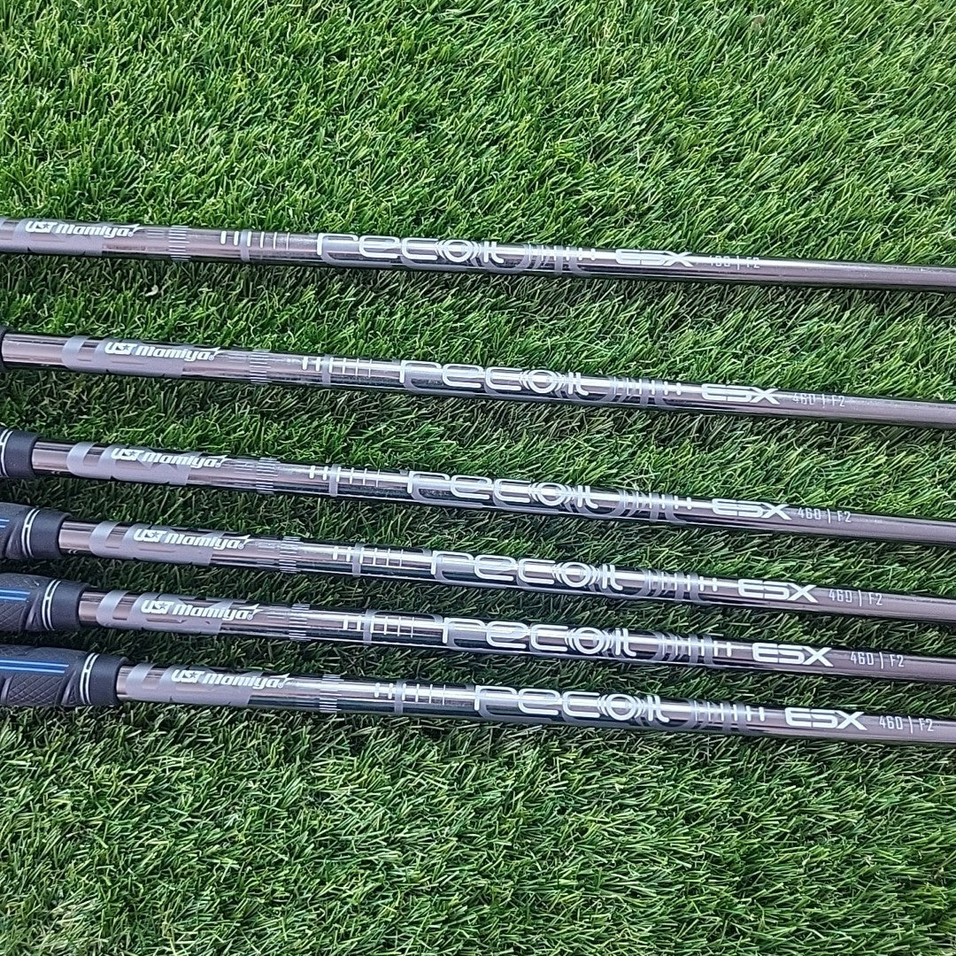 Mizuno JPX 921 Hot Metal Iron/Hybrid Set 5-PW Recoil F2 Senior Shafts