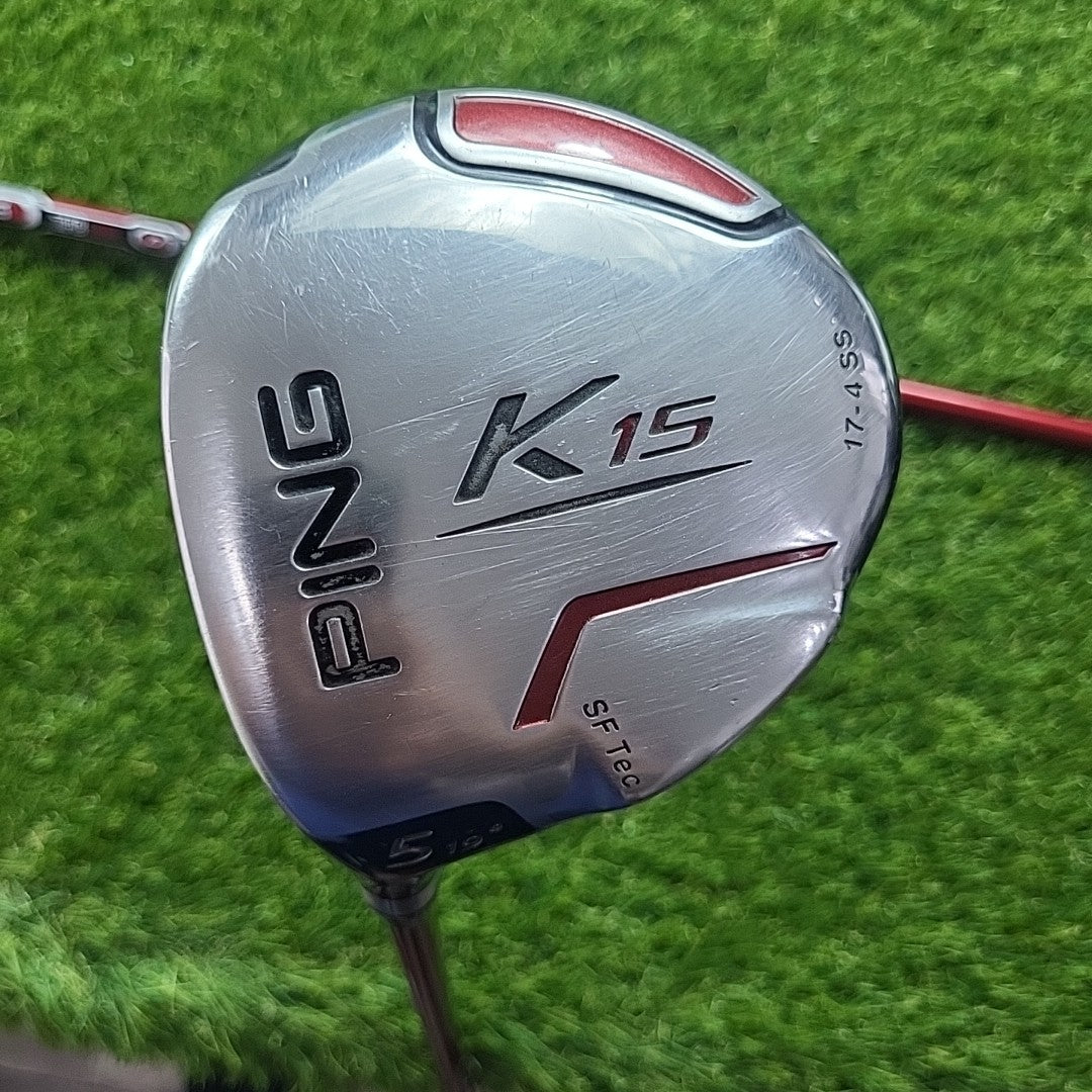 Ping K15 Driver & 5 Wood SF Tec 12 & 19 Degree Soft Regular Flex *LEFT HANDED*