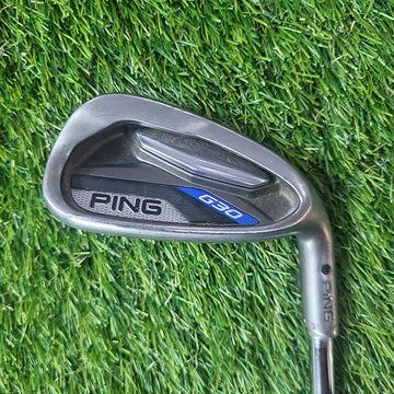 Ping G30 9 Iron Black Dot AWT Stiff Flex Shaft Retro Spec