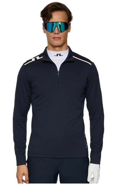 J.Lindeberg Golf Leon Mid Layer SS25 Navy