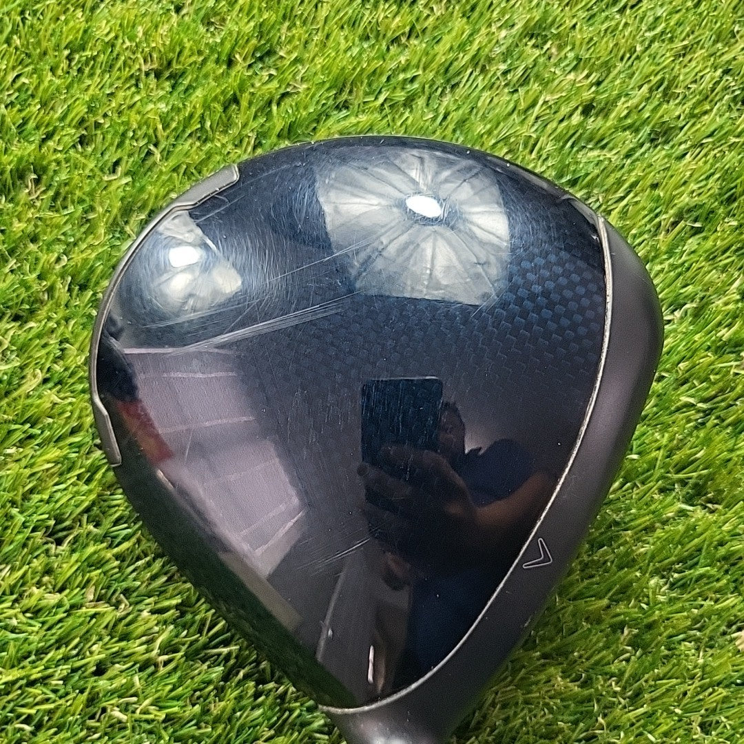 Callaway Paradym X Driver 9.0 Degree Hzrdus 5.5 Regular Flex Shaft *LEFT HANDED*