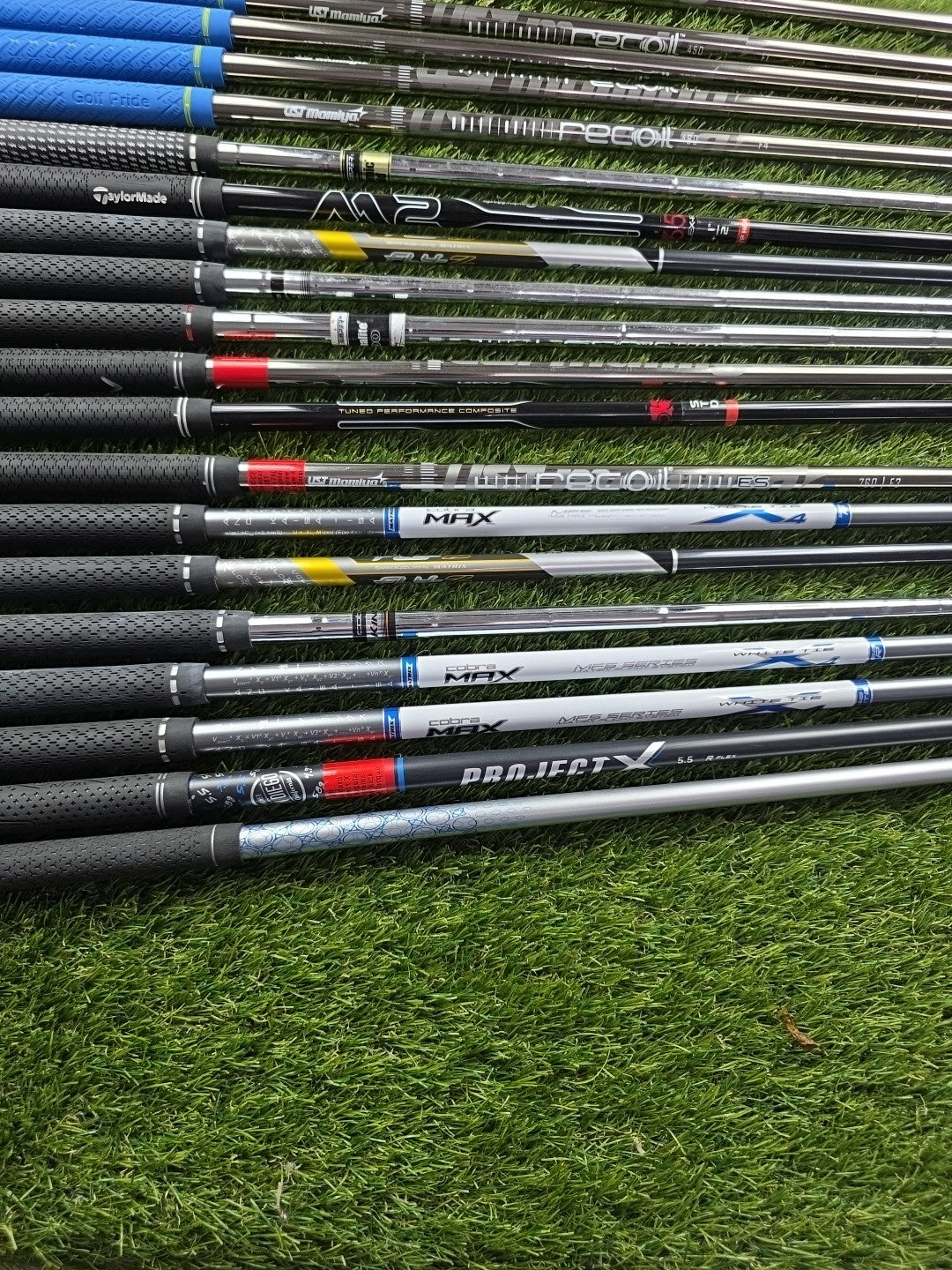 Job Lot Of Golf Club Iron Fitting Shafts Various Flex/Brands X20 Lot 3