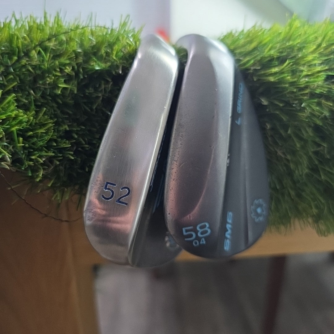 Titleist Vokey / SM6 Wedge Set 52 & 58 Degree Dynamic Gold Spinner Shafts