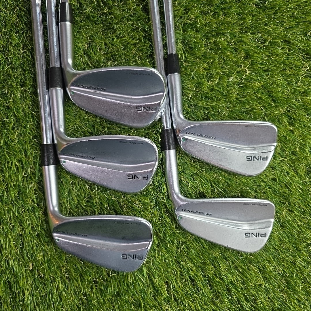 Ping Blueprint Iron Set 6-PW Green Dot Power Spec KBS Tour 120 Stiff Flex Shafts