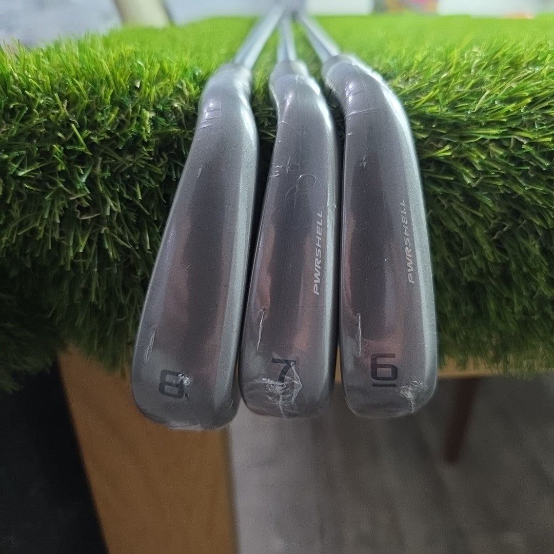 Cobra Darkspeed Half Iron Set 6/7/8 Iron KBS Tour Lite Stiff Flex *BRAND NEW*