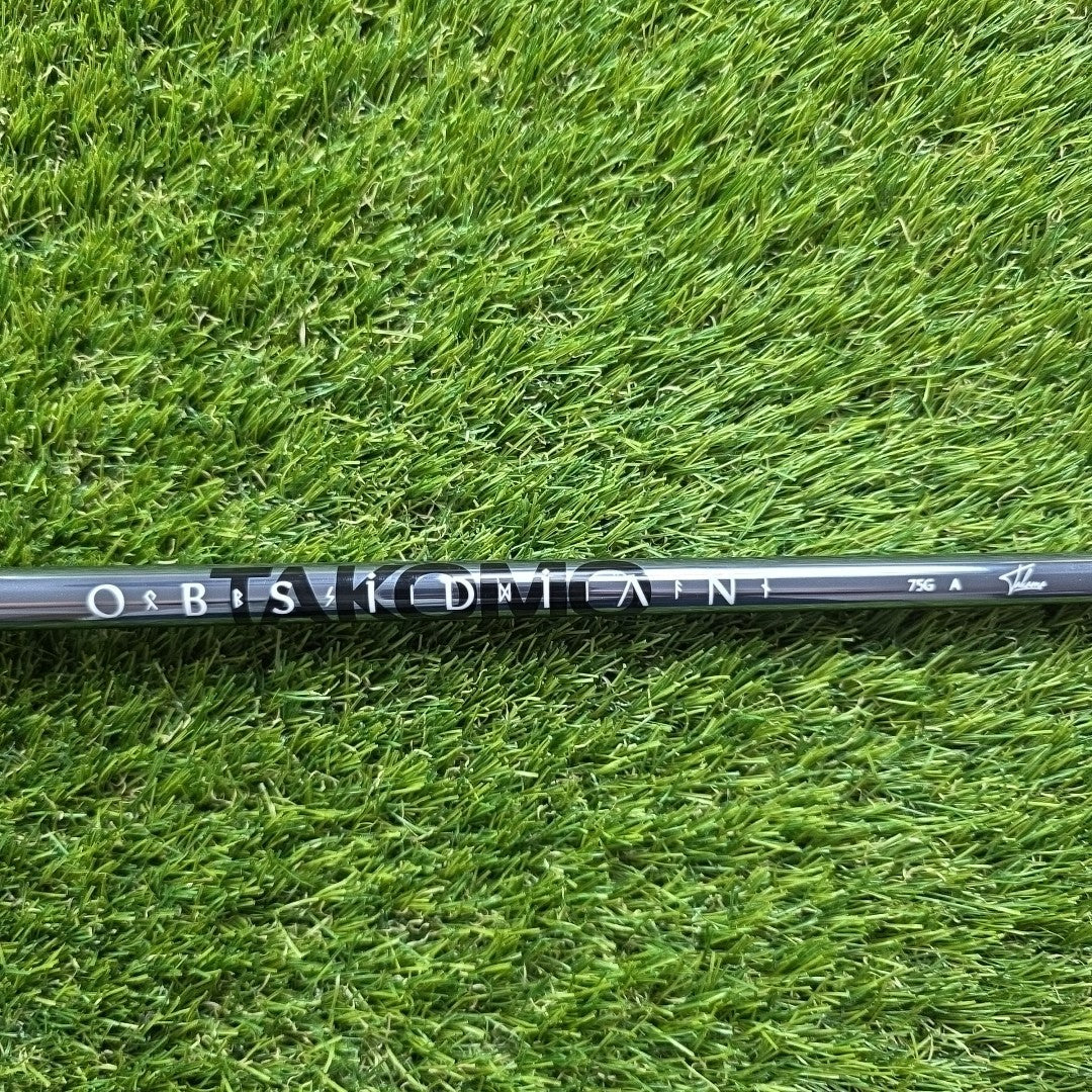 Takomo 101 4 Iron Obsidian 75 Senior Flex Graphite Shaft Midsize Grip *VGC*