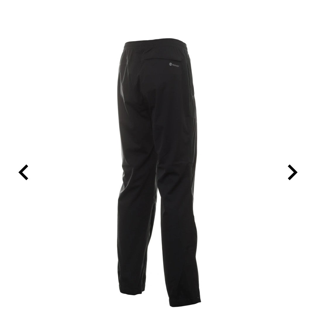 adidas Golf RAIN.RDY Waterproof Trousers Black Size L *BRAND NEW*