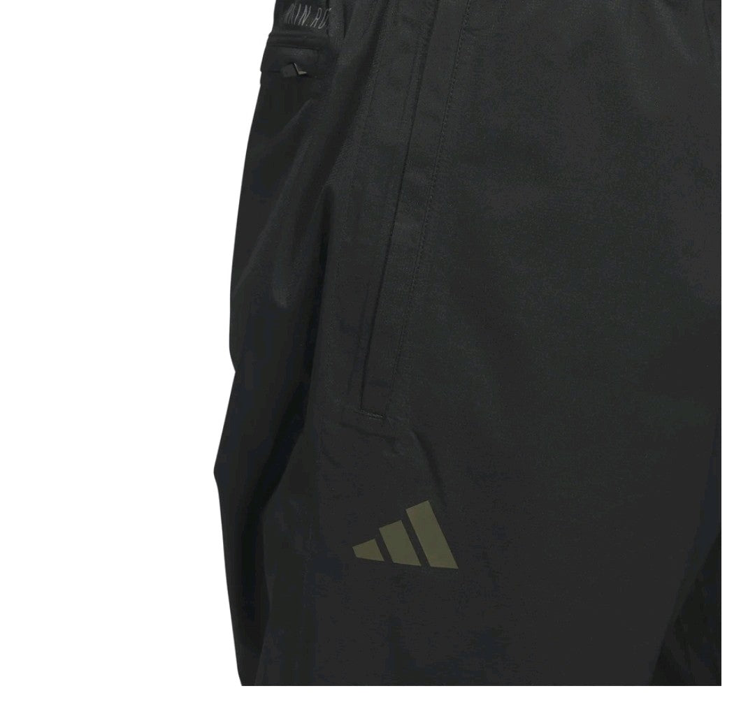 adidas Black RAIN.RDY Golf Tracksuit Bottoms HZ5941 Size L *BRAND NEW*