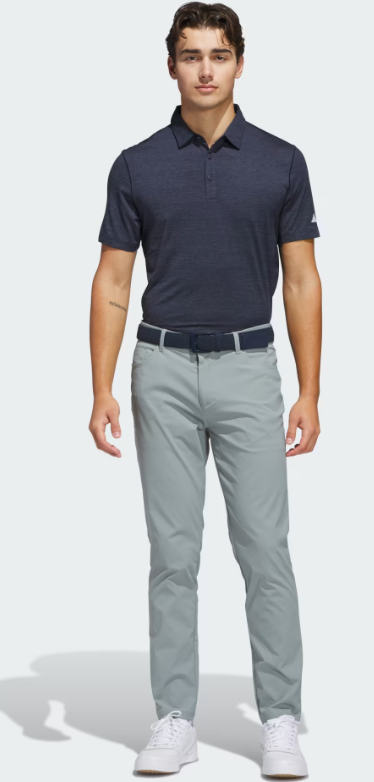 adidas Ultimate365 5 Pocket Golf Trousers Silver Green Various Sizes *BRAND NEW*