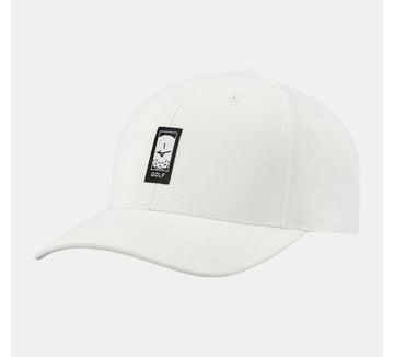 Mizuno Fresh Marble Adjustable Golf Cap White/Black + FREE Mizuno Comp Glove