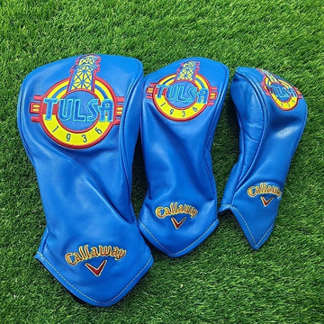 Callaway Ltd Edition PGA Championship 2022 Headcover Set Driver Fairway Hybrid