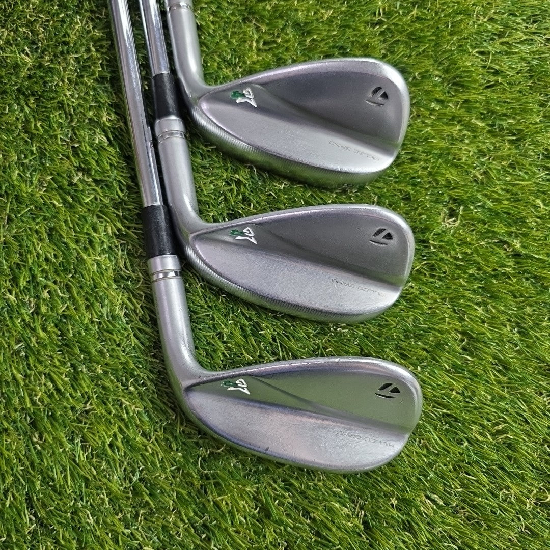 Taylormade Milled Grind 4 Wedge Set 50/54/58 Degree Dynamic Gold 115 Wedge Flex