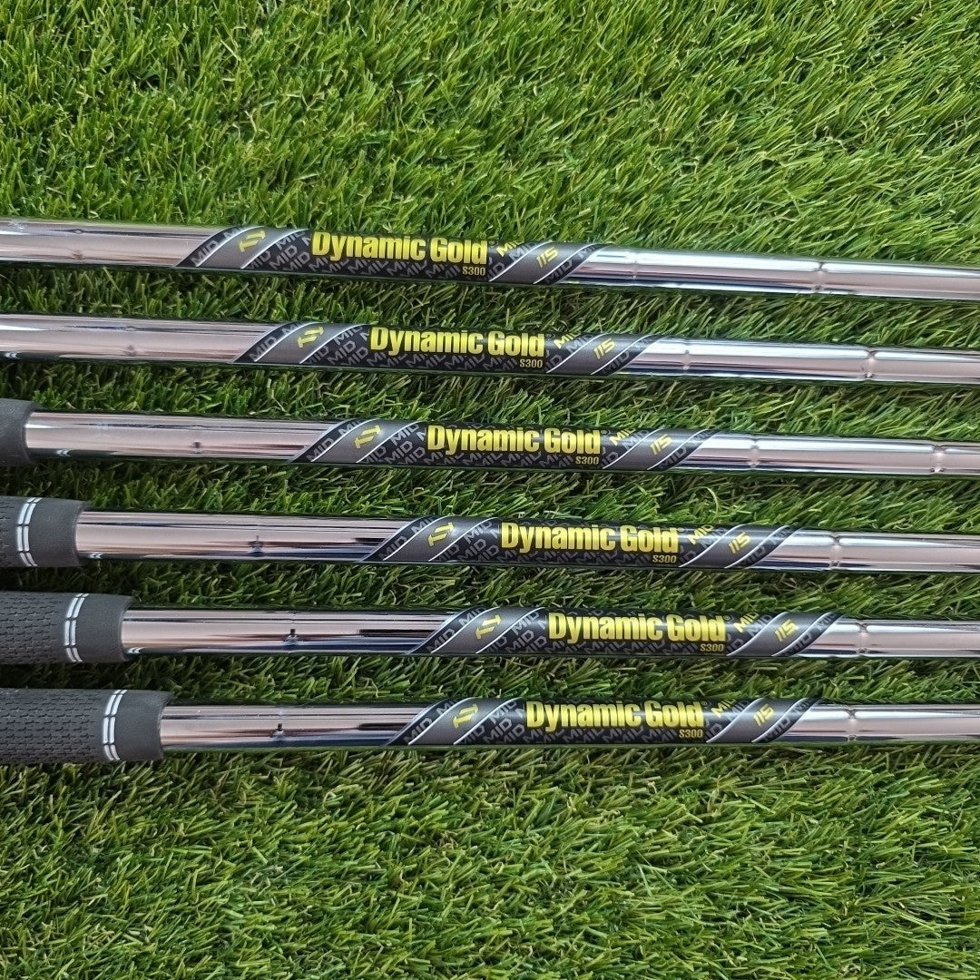 Ping I530 Iron Set 5-PW Orange Dot Dynamic Gold 115 S200 Stiff Shafts