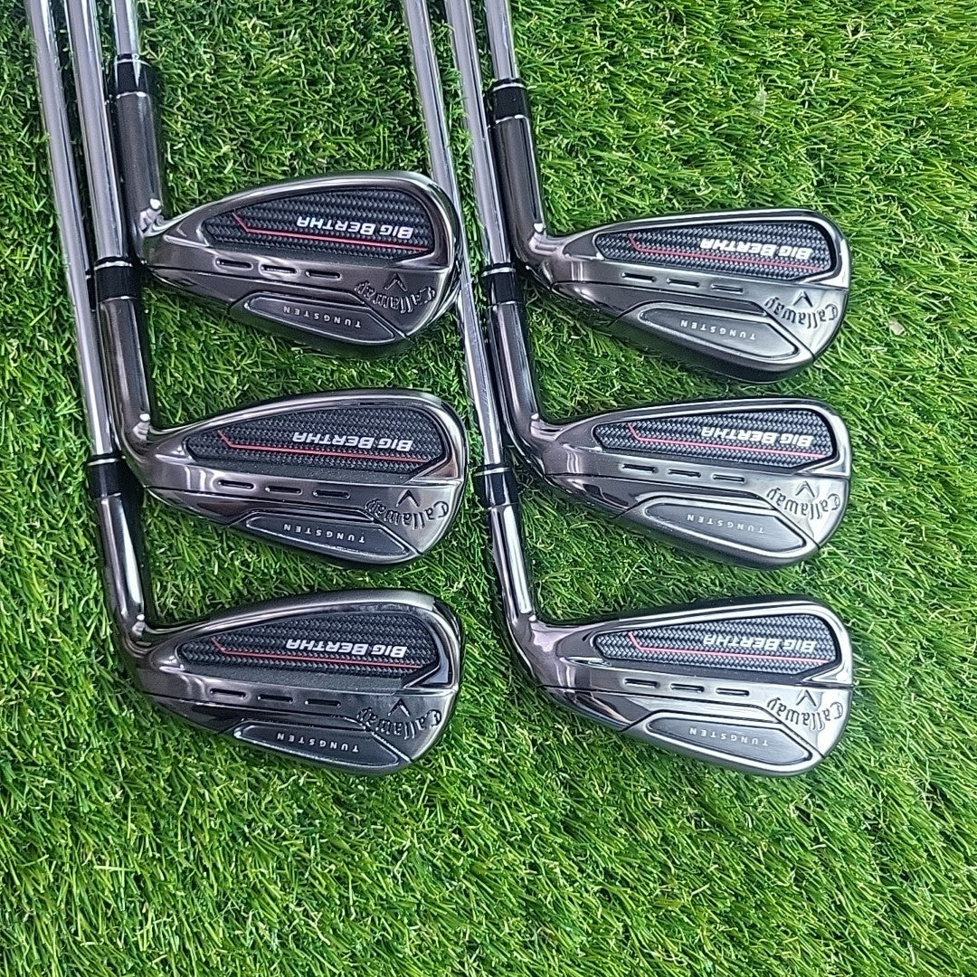 Callaway Big Bertha 2023 Iron Set 5-PW Elevate MPH 85 Stiff Flex Shafts