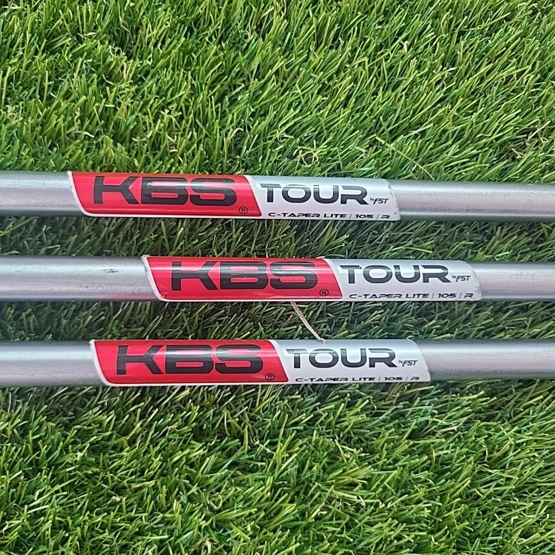 Titleist Vokey Sm9 Wedge Set 54/58/62 Degree KBS Tour C-Taper Lite 105 Reg Flex