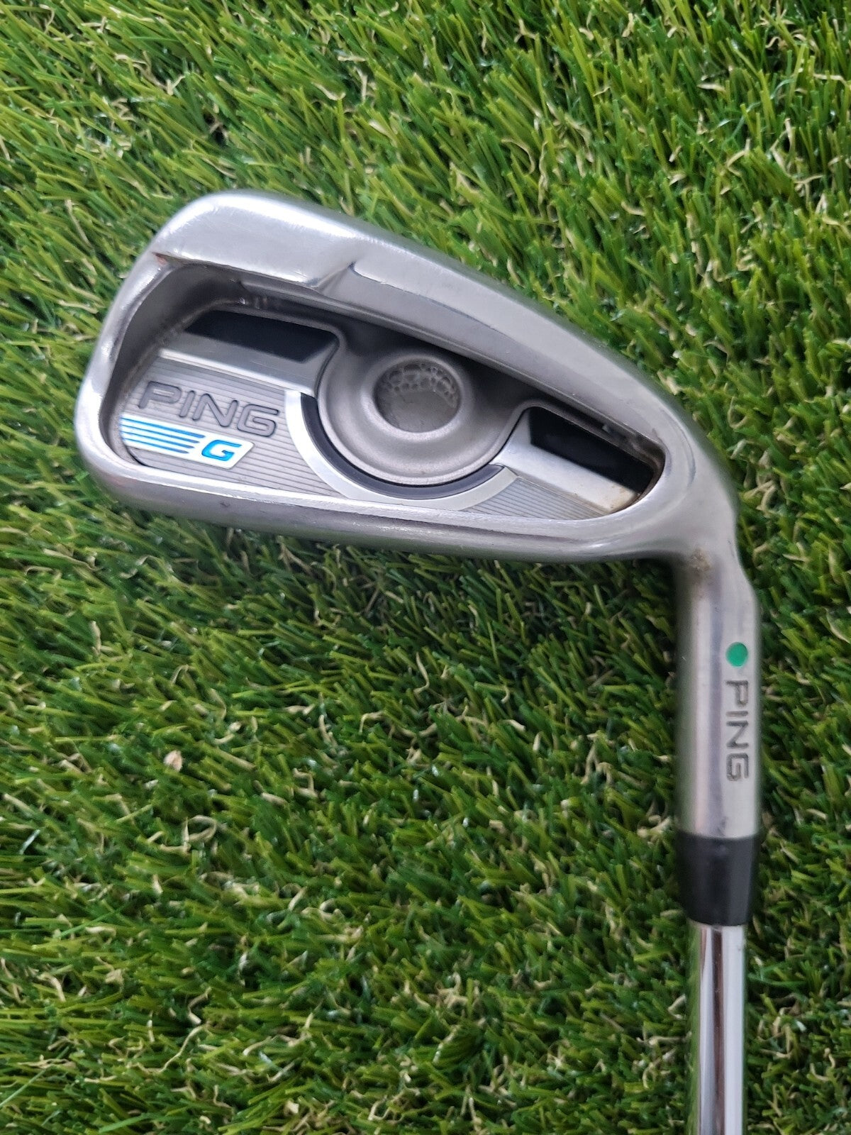 Ping G Series 6 Iron Green Dot 1/2 Inch Longer AWT Regular Flex Shaft