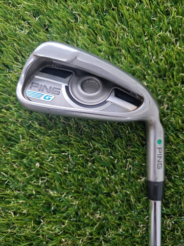Ping G Series 6 Iron Green Dot 1/2 Inch Longer AWT Regular Flex Shaft
